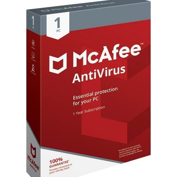 McAfee-AntiVirus-Protection-Internet-Security-Software-1-PC-Windows-1-Year-Subscription_90444650-f8ce-4948-a3dc-c13746f8e67c_1.f67a9157cafca47895910f565f77faad.jpeg McAfee® AntiVirus Protection, Internet Security Software, 1 PC 1 Year Subscription